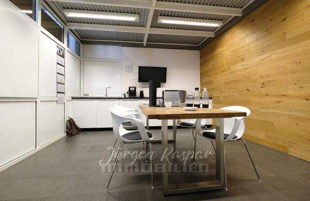 Bürokubus Innenansicht