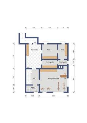Grundriss Kellergeschoss