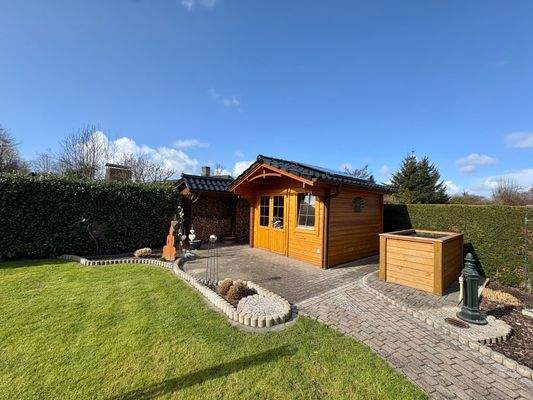 Platz für die Gartengeräte