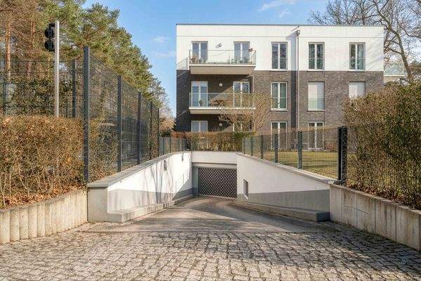 Zufahrt zur Tiefgarage