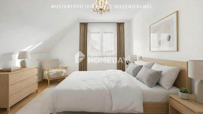 Schlafzimmer 1-Musterfoto (virtuelle Inszenierung)4