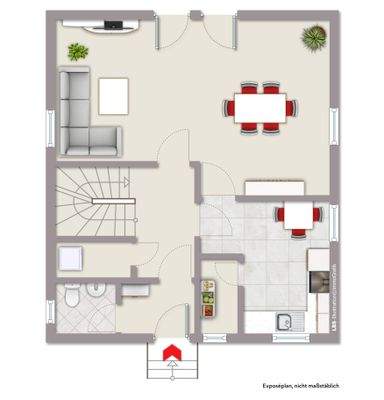 Grundriss Erdgeschoss