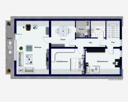 Grundriss Dachgeschoss