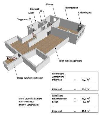 Grundriss und WFL UG