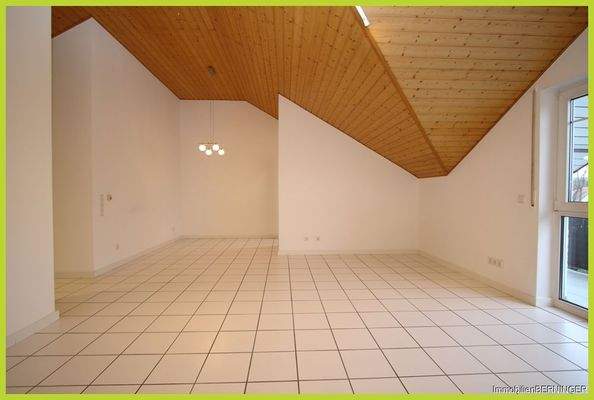 offener Wohn- Essbereich