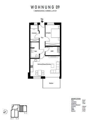 Wohnung 09 1.OG