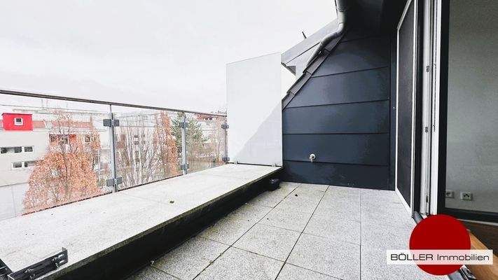 Dachterrasse!