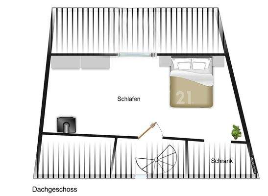 Grundriss Dachgeschoss