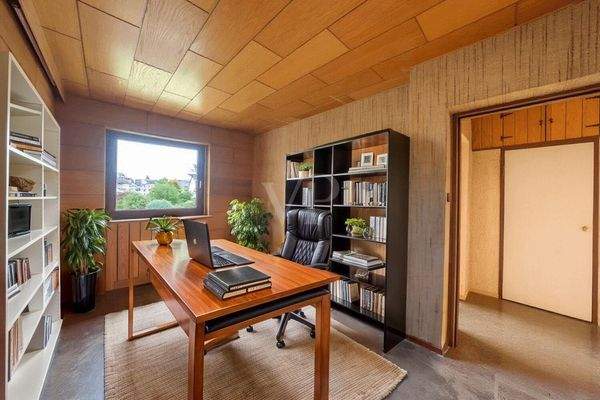 Einrichtungsbeispiel Arbeitszimmer