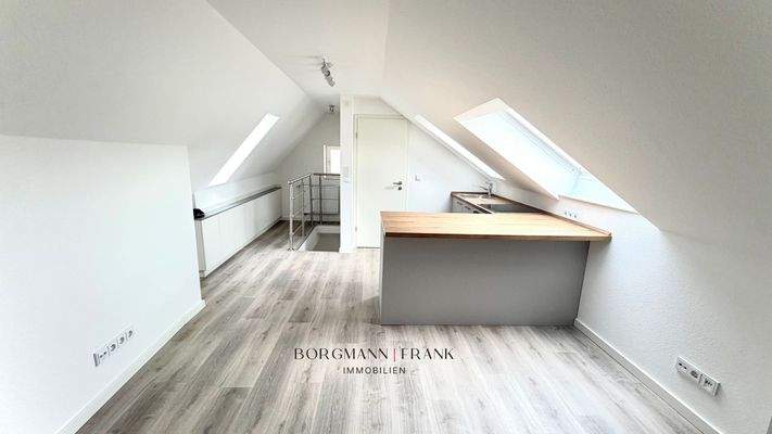 Helle Dachgeschosswohnung