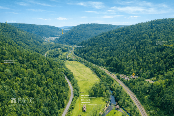 Enztal Richtung Dobel