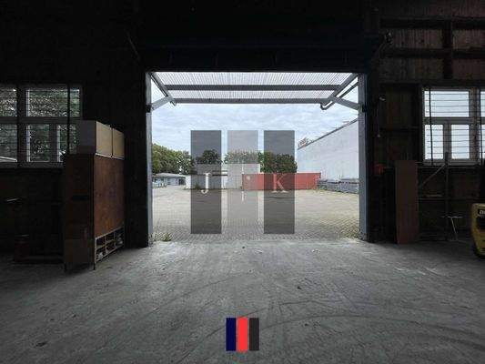 Rolltor Innenansicht