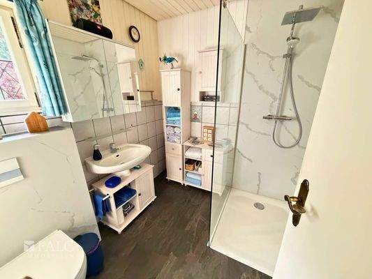 Badezimmer im Erdgeschoss