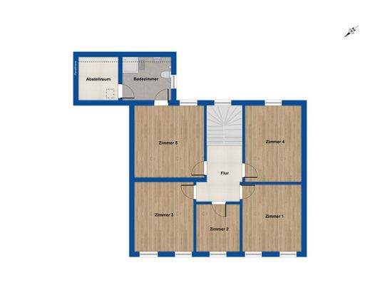 Grundriss Obergeschoss