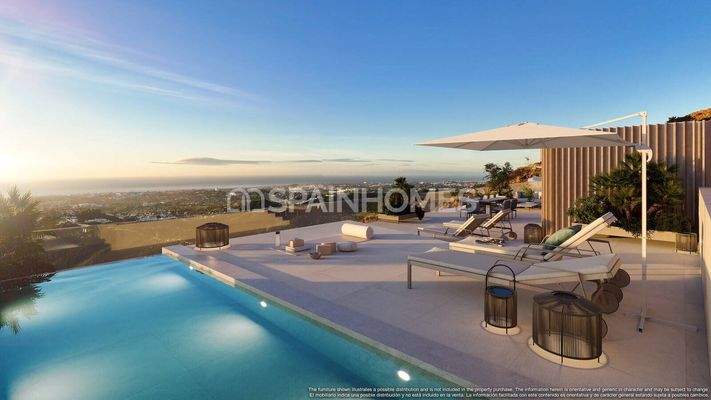 Luxury Flats with Panoramic Views in Málaga