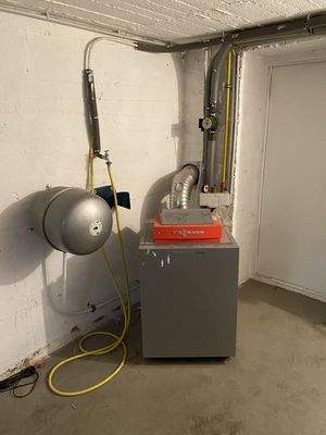 Gas-Zentralheizung Haus D