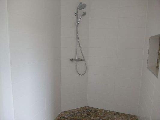 Ihr üppiger Duschbereich