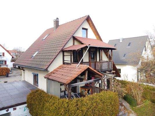 Gebäude Gartenansicht