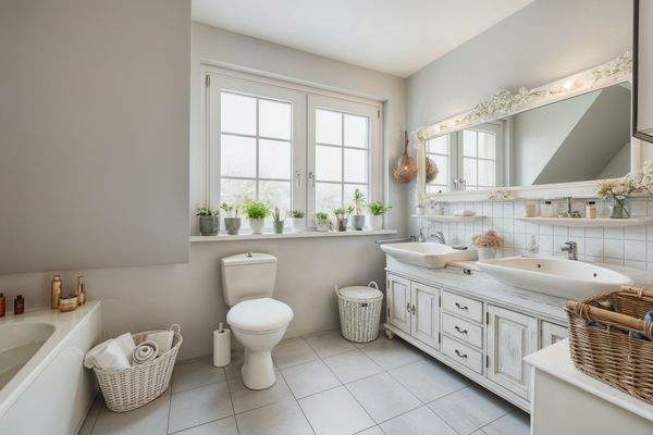 Badezimmer - (KI generiert)