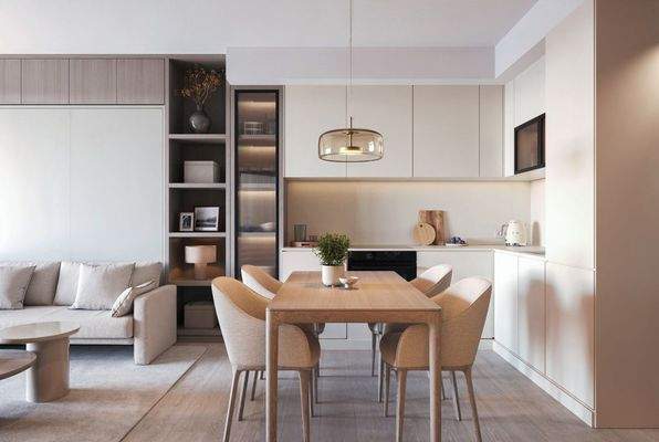 20250115-Residences Aurora - Type A - kitchen - coastal calm-