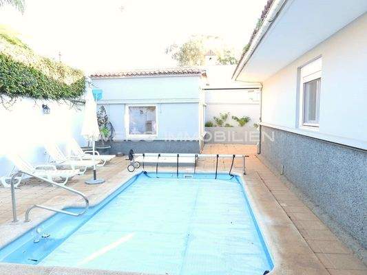 Beheizbares Schwimmbad