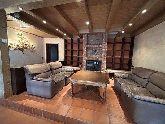 Kaminecke im offenen Wohn-/Ess-/Kochbereich (EG)