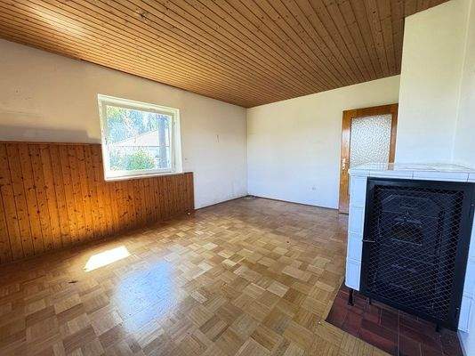 Kachelofen im Wohnbereich EG