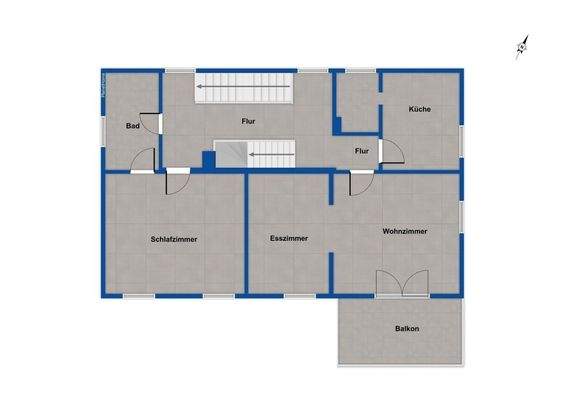 Grundriss - Obergeschoss