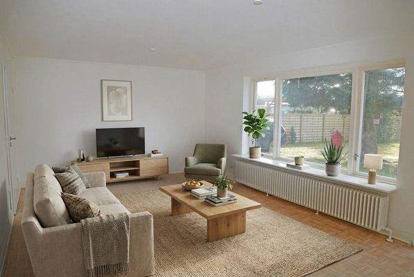 -virtuell möbliert-Bungalow - Wohnzimmer