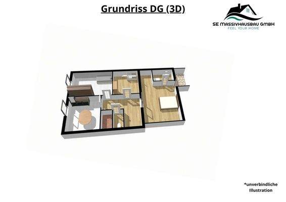Grundriss EG (3D)