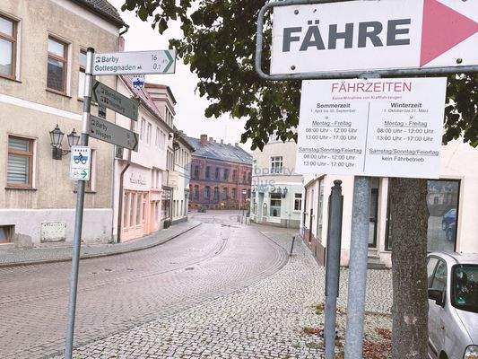 Blick vom Rathausplatz