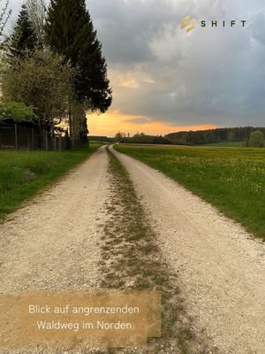 Grundstück Waldweg auf Nordseite