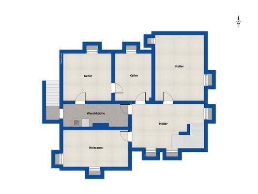 Grundriss Kellegeschoss