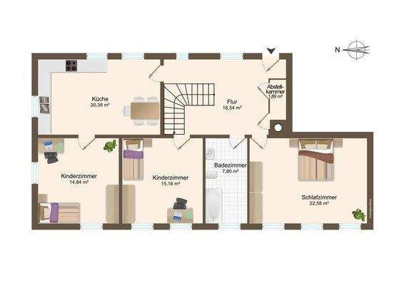 Grundriss Erdgeschoss