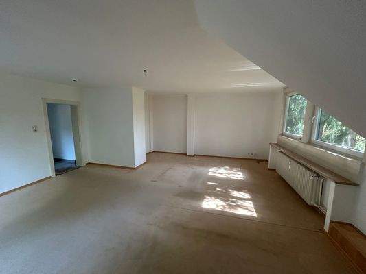 Wohnzimmer vor der Renovierung