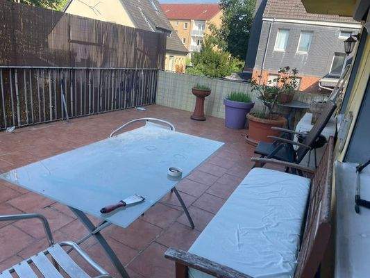 Dachterrasse einer weiteren Wohnung im 1.OG