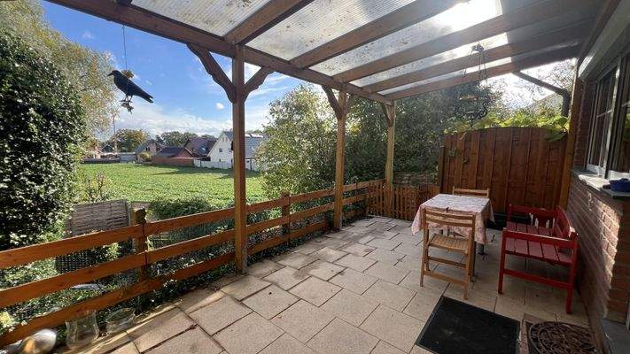 überdachte Terrasse