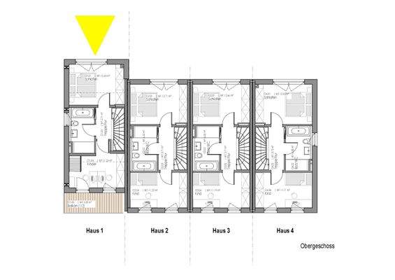 Obergeschoss Grundriss