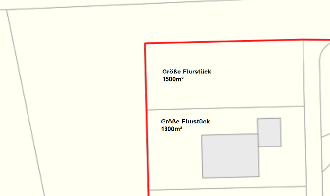 2 Separate Flurstücke