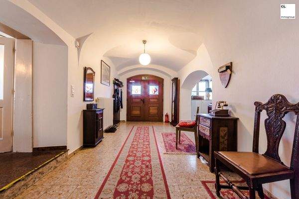 Gewölbe im Eingangsbereich