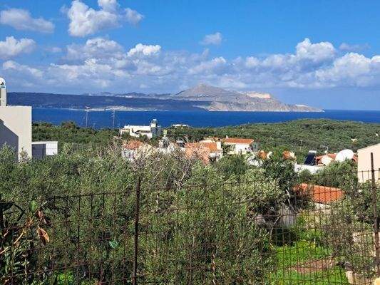 Kreta: Freistehendes Haus mit Meerblick in Plaka zu verkaufen