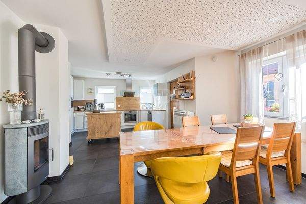 Kochen / Essen mit Kamin