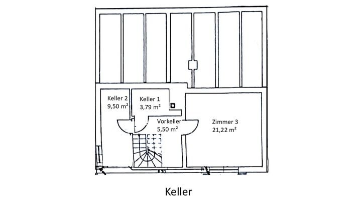 Grundriss Keller