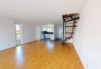 offener Wohn- und Essbereich