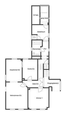 Grundriss Erdgeschoss