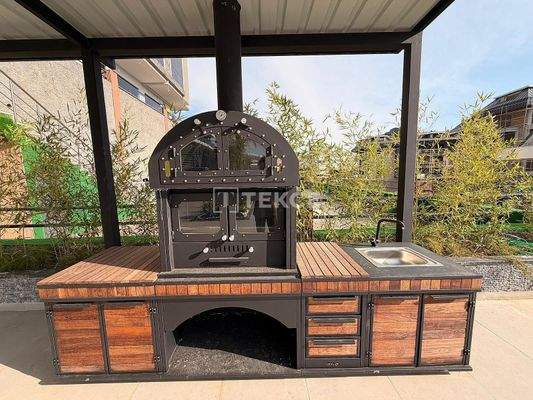 New Real Estate in a Rich Featured Complex in Alanya