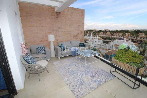 Sea-View Duplex Penthouse in Orihuela Costa Alicante with Solarium