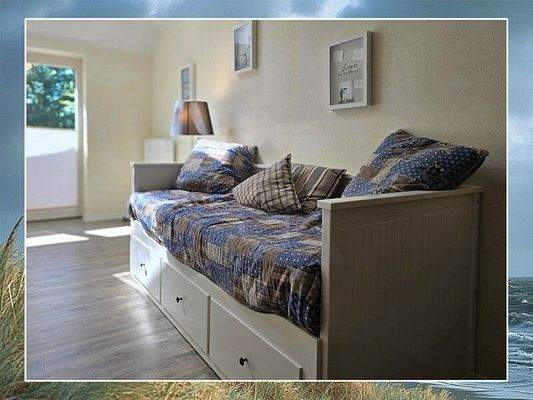 gemütliches Schlafsofa