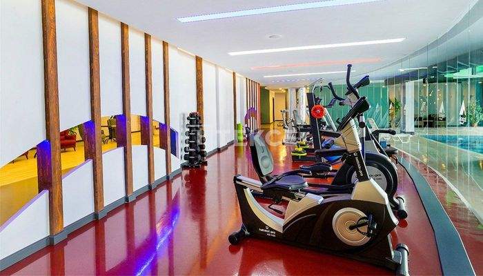 Furnished Flat with Sea and City Views in Kargıcak