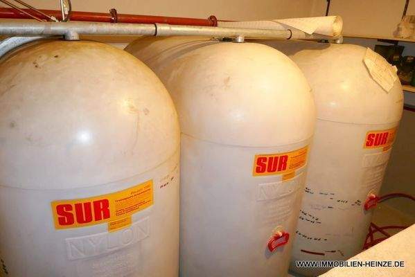 Öltanks 4.500 l ges.